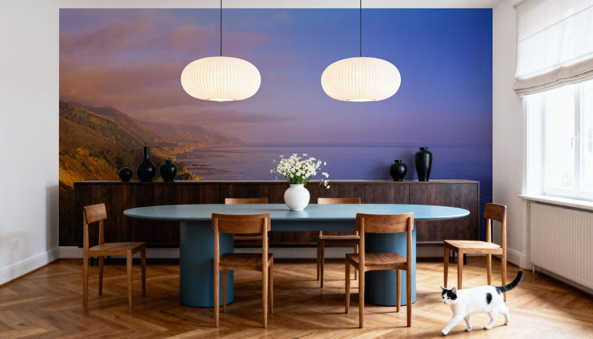 Golden Coast Majesty Mural Wallpaper - room preview 03