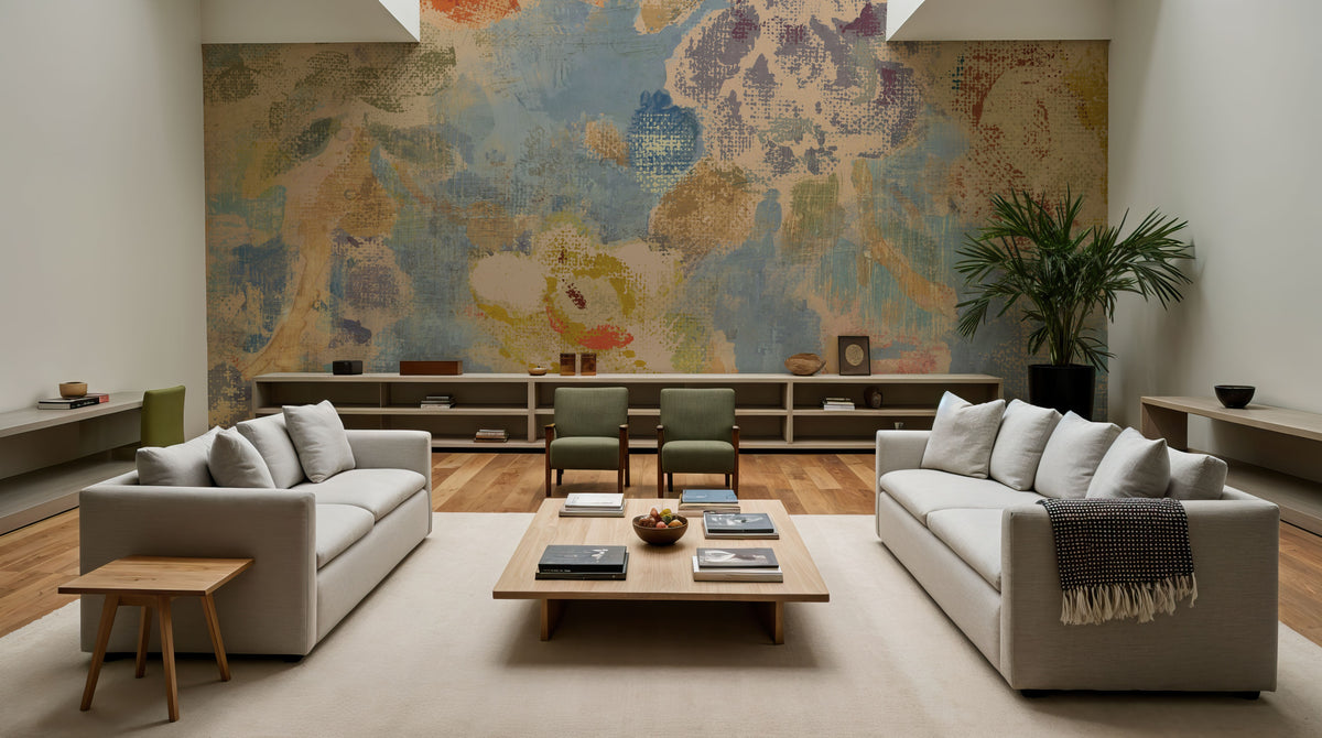 Floral Memory II Mural Wallpaper - room preview 03