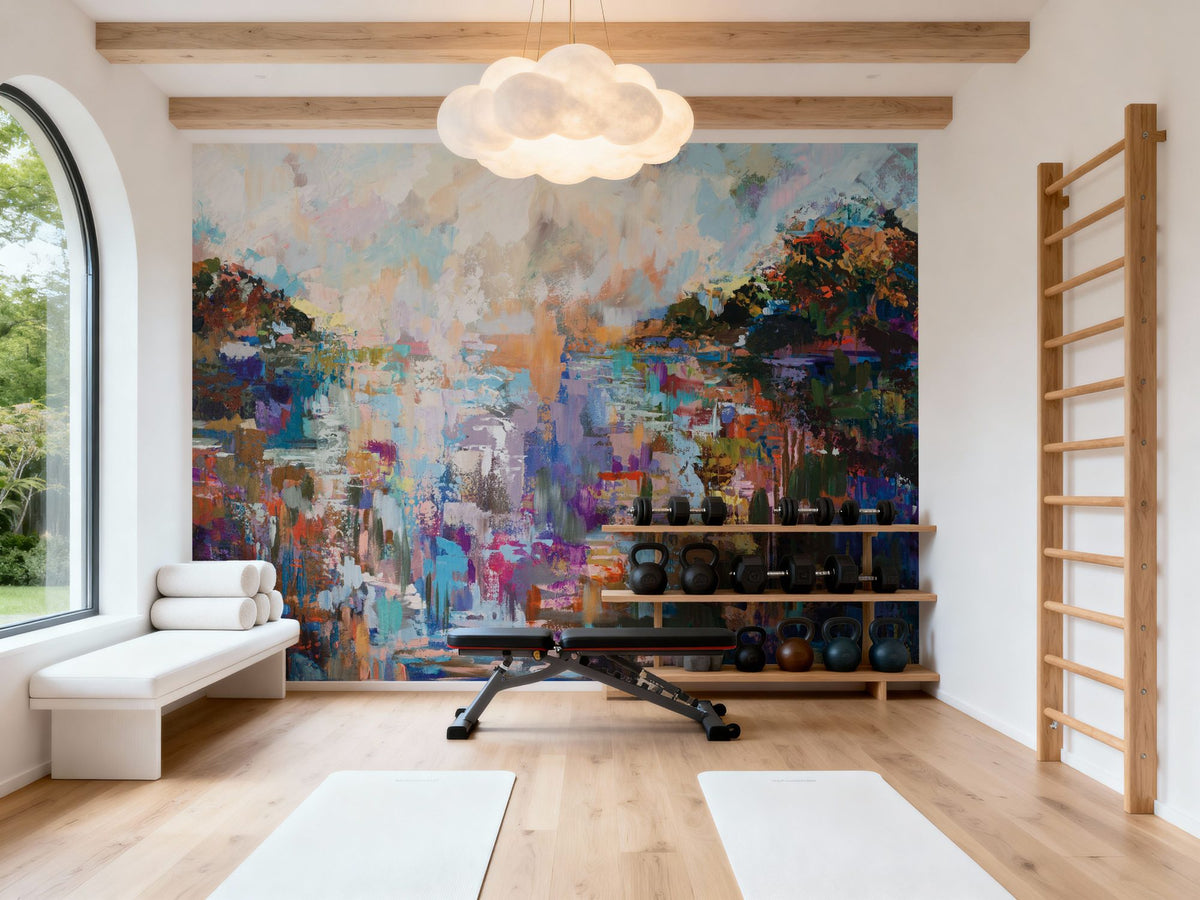 Fall Transformation Mural Wallpaper - room preview 03