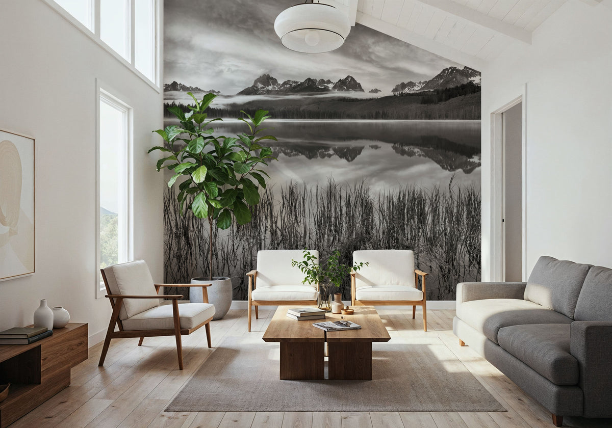 Little Redfish Mirror Mural Wallpaper - room preview 03