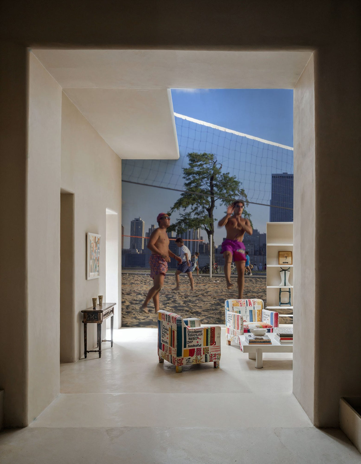Urban Beach Rally Mural Wallpaper - room preview 03