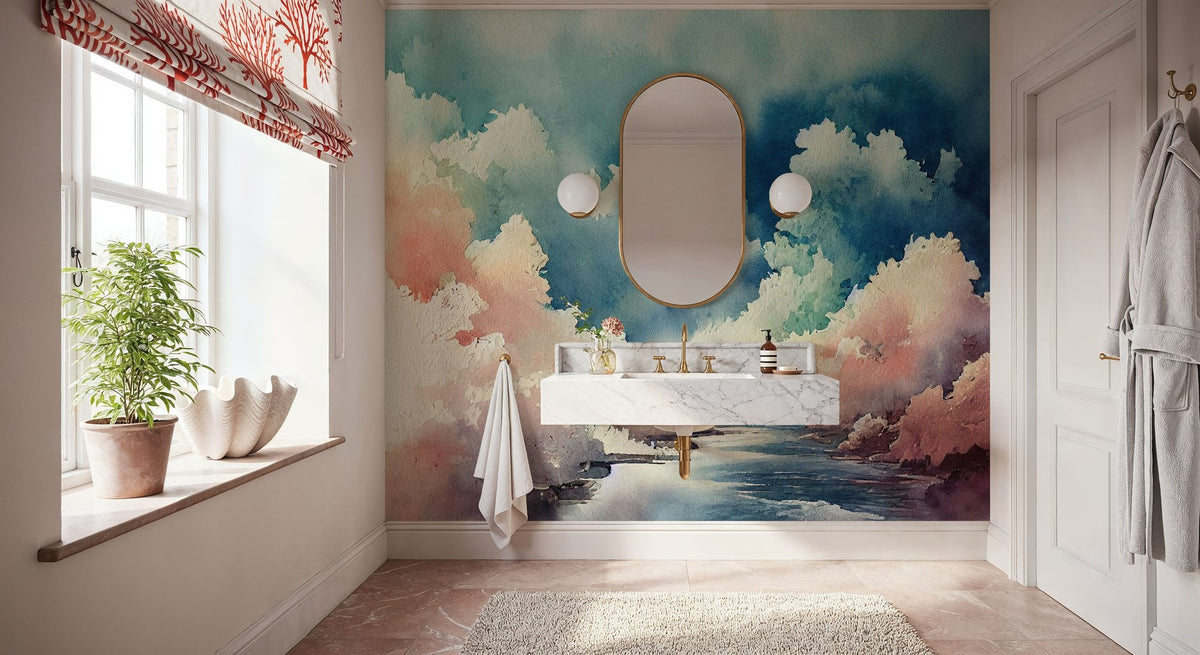 Riverbank Mural Wallpaper - room preview 03