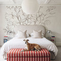 Wild Blooms VIII Mural Wallpaper - Light Tone - room preview 03