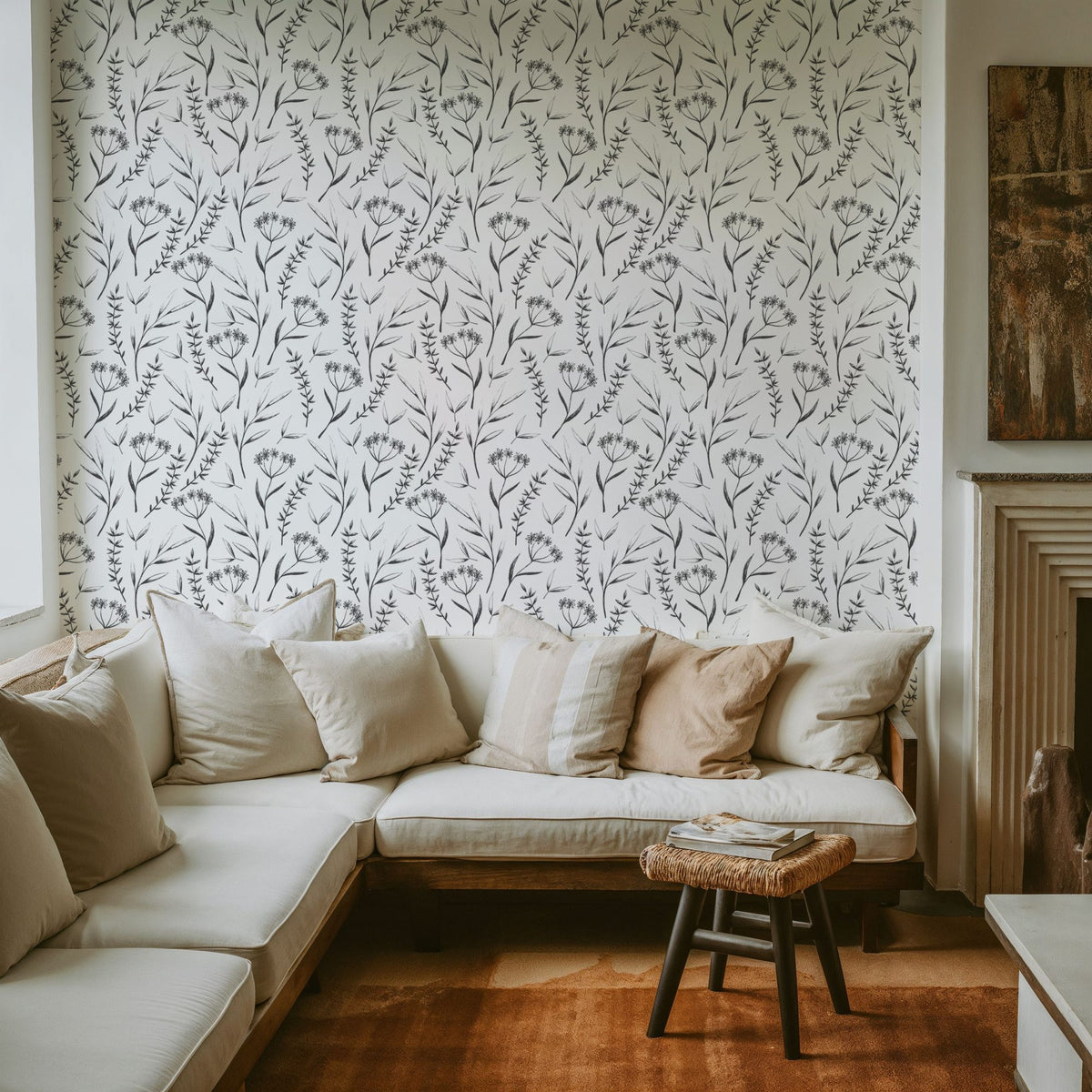 Snowshill Mural Wallpaper - room preview 03