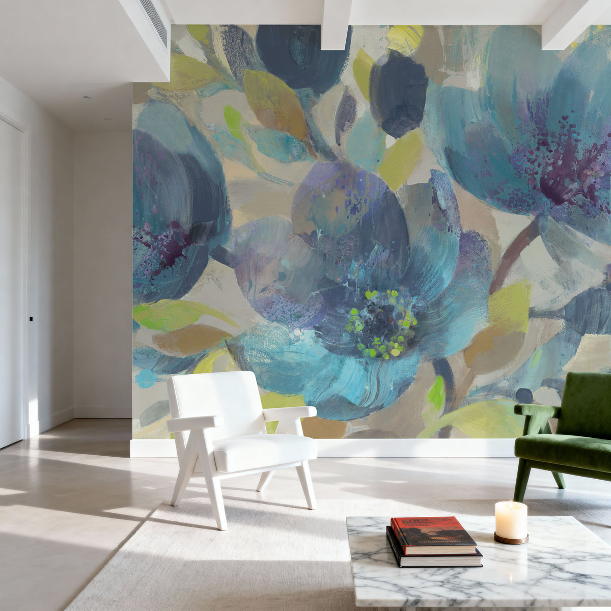 Spring Blooms Mural Wallpaper - room preview 03