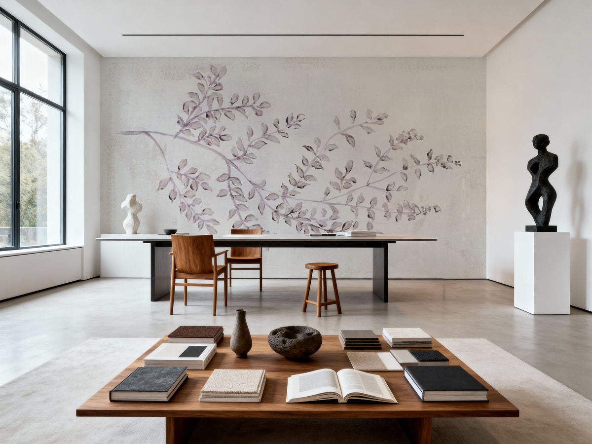 Delicate Meadow II Mural Wallpaper - room preview 03