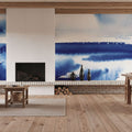 Ocean Blue Pt.2 Mural Wallpaper - room preview 03