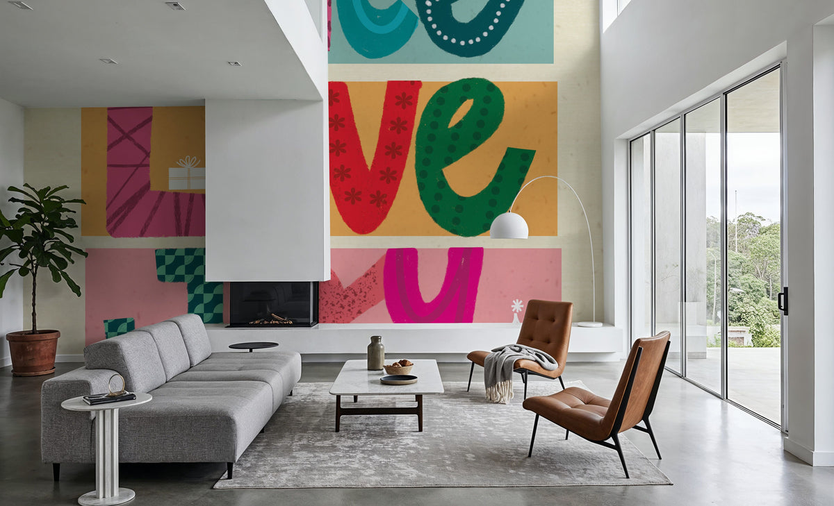 Festive Feelings I Mural Wallpaper - room preview 03