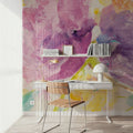 Spring Abstracts Florals I Mural Wallpaper - room preview 03