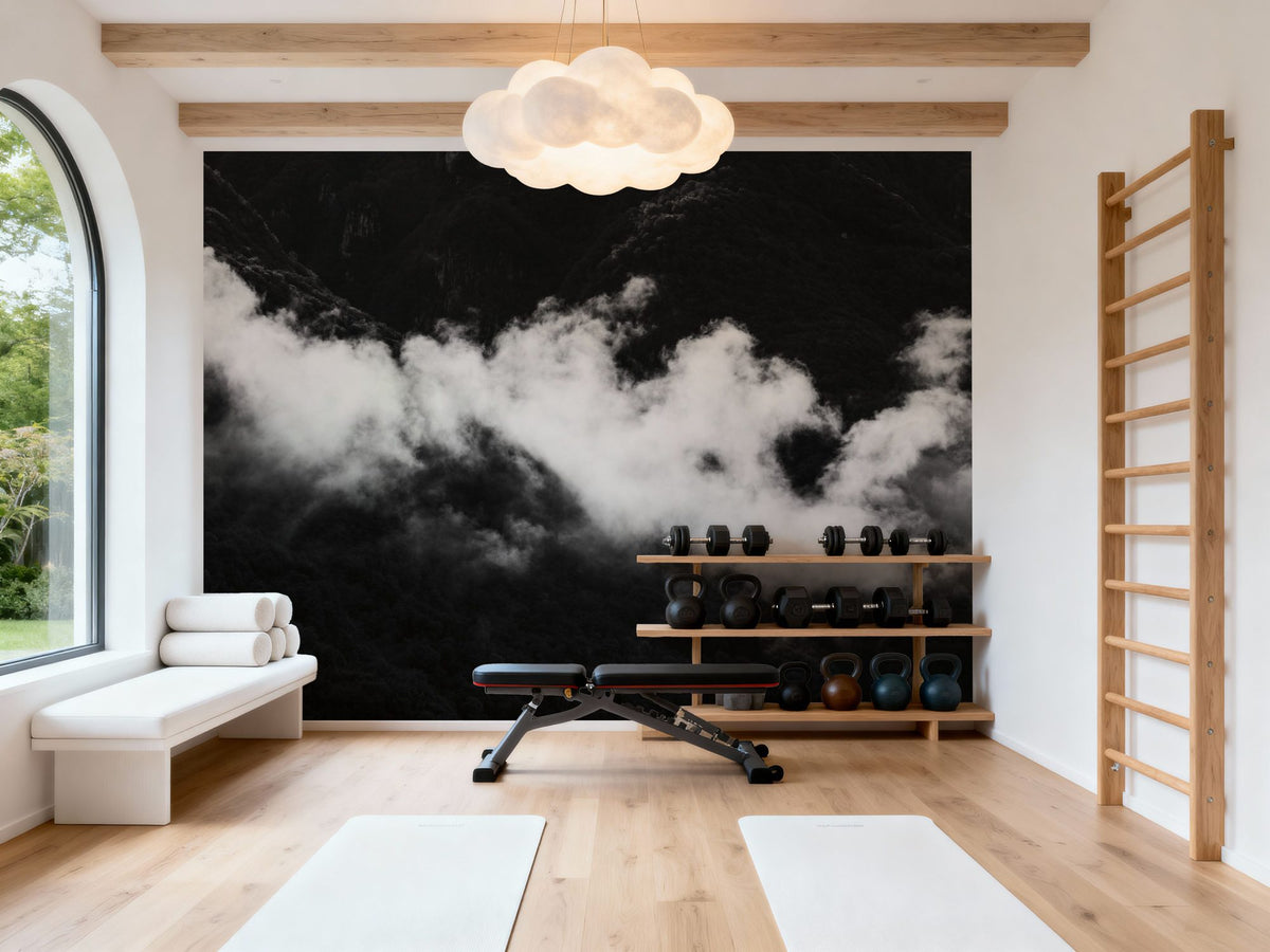 Clouds Rising Mural Wallpaper - room preview 03