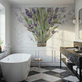 Fresh Lavender II Mural Wallpaper - room preview 03