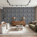 Homley Geometry, Stone Mural Wallpaper - room preview 03