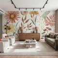 Full Bloom I Mural Wallpaper - room preview 03
