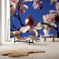 Blush Magnolia Sky Close Up Mural Wallpaper - room preview 03