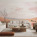 Desert Floor Neutral Mural Wallpaper - room preview 03