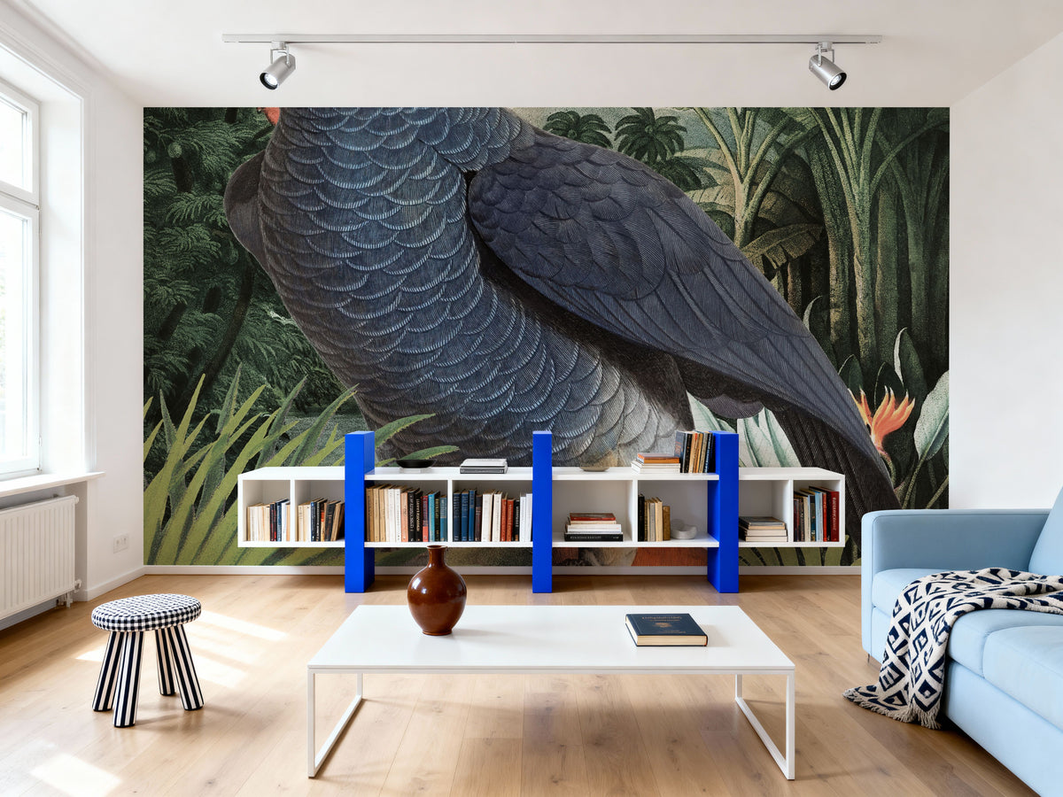 Jungle Parrot I Mural Wallpaper - room preview 03