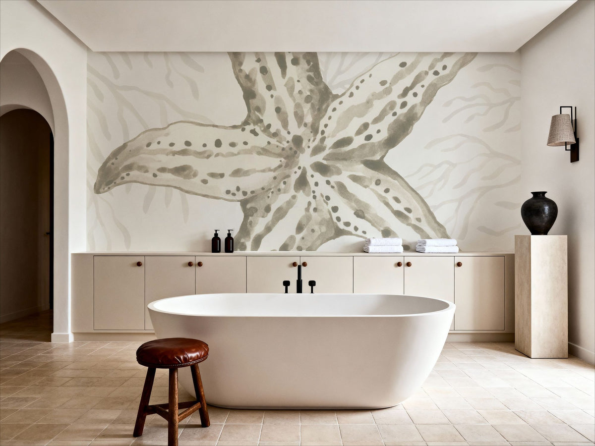 Coastal Reef III Mural Wallpaper - room preview 03