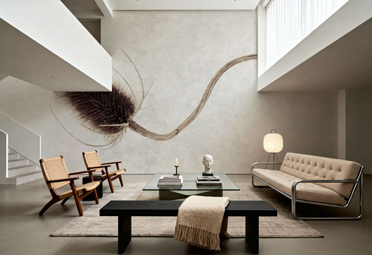 Dried Flower II Mural Wallpaper - room preview 03