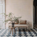 Zelij Double Dot Mural Wallpaper - room preview 03