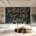 Quilted Christmas III Mural Wallpaper - room preview 03