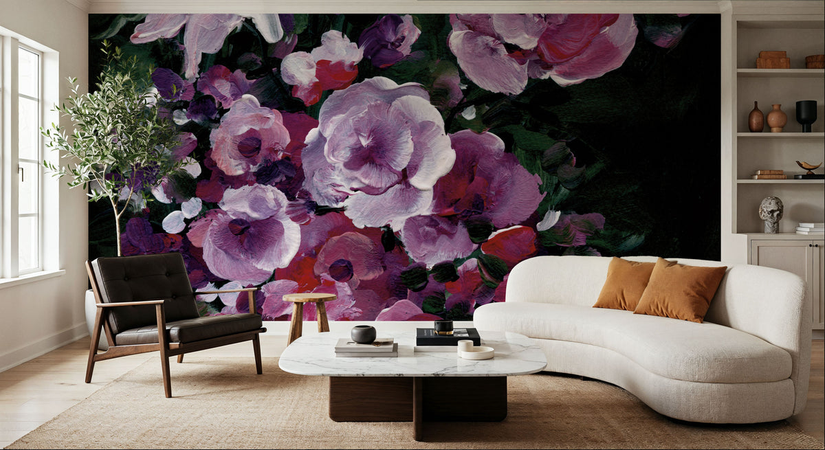Botanical Elegance Mural Wallpaper - room preview 03