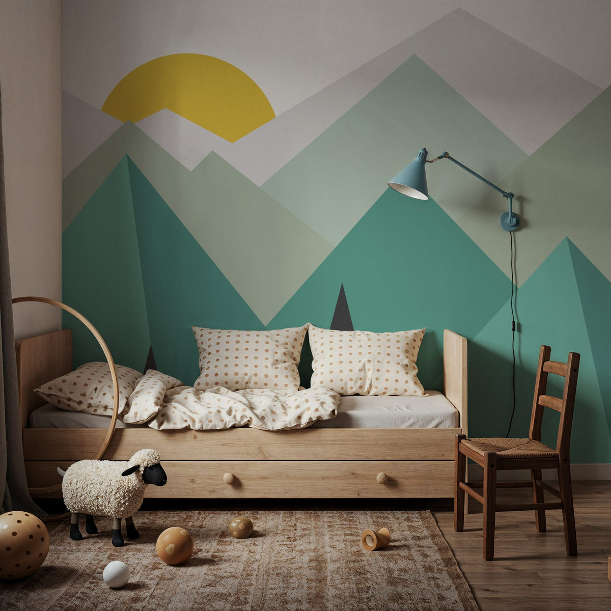 Oregon Sunrise Mural Wallpaper - room preview 03