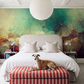 Broken Flowers Mural Wallpaper - room preview 03
