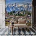 Alpine Serenity Mural Wallpaper - room preview 03