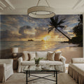 Oahau Beach Mural Wallpaper - room preview 03