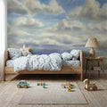 Cloud Drift Mural Wallpaper - room preview 03