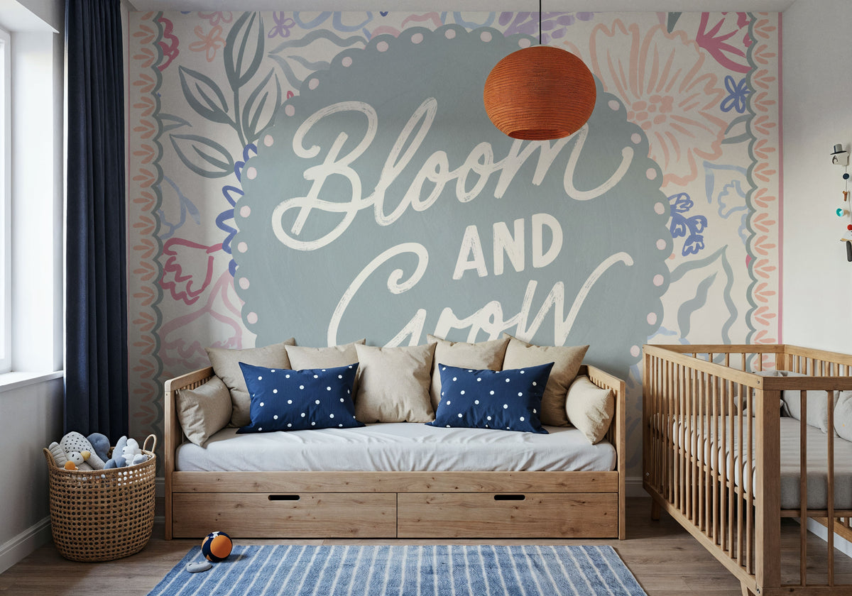 Blooming Spring VI Mural Wallpaper - room preview 03