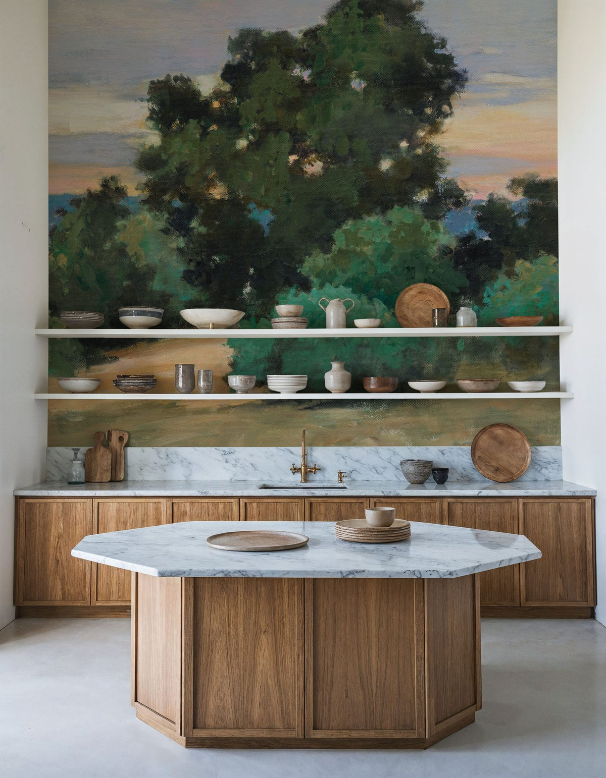 Grove At Dusk Mural Wallpaper - room preview 03