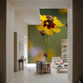Garden Flower and Bee Mural Wallpaper - room preview 03