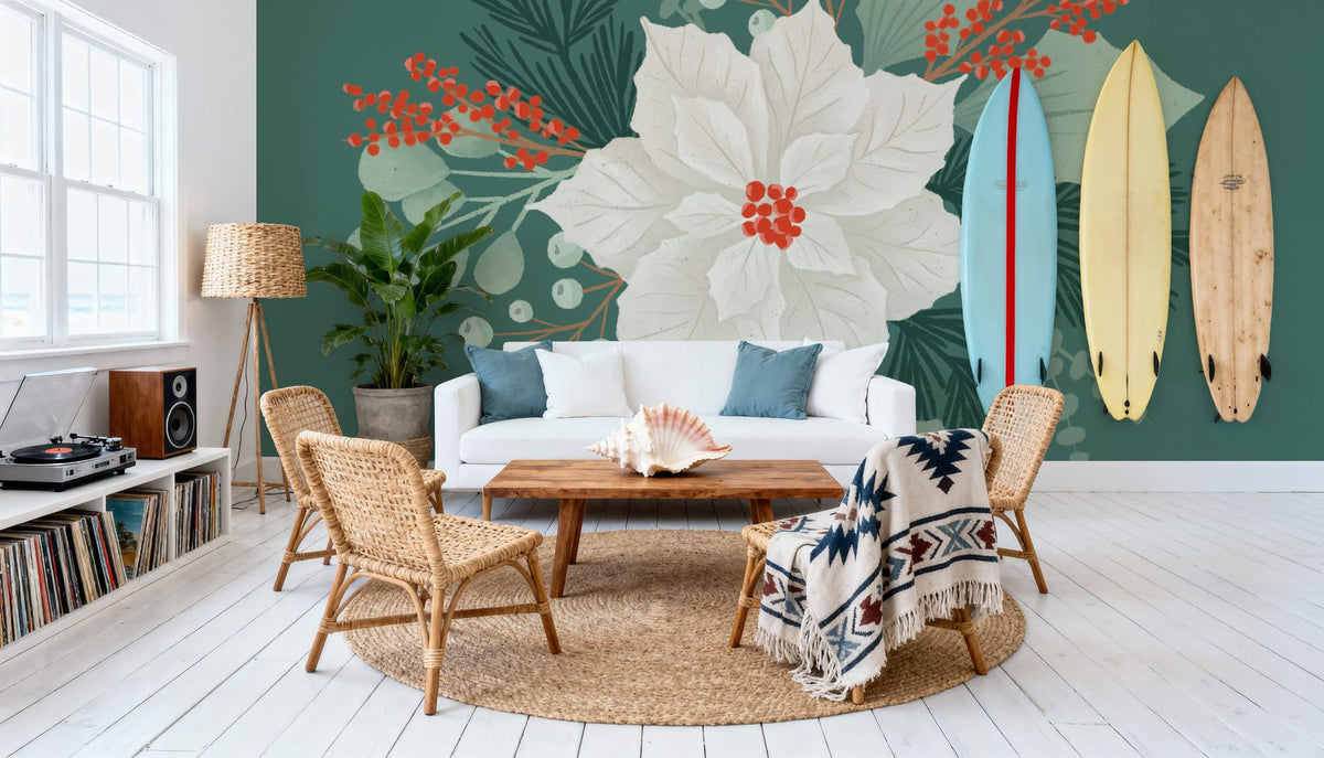 Winter Arrangements I Mural Wallpaper - room preview 03