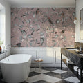 Tescoma Birds of Beauty Mural Wallpaper - Neutral Tone - room preview 03