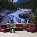 Mistaya River Mural Wallpaper - room preview 03