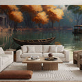 Silent Lake Mural Wallpaper - room preview 03