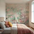 Orchid Mirage Mural Wallpaper - Neutral Tone - room preview 03