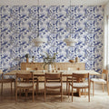 Ocean Miracles, Blue Mural Wallpaper - room preview 03