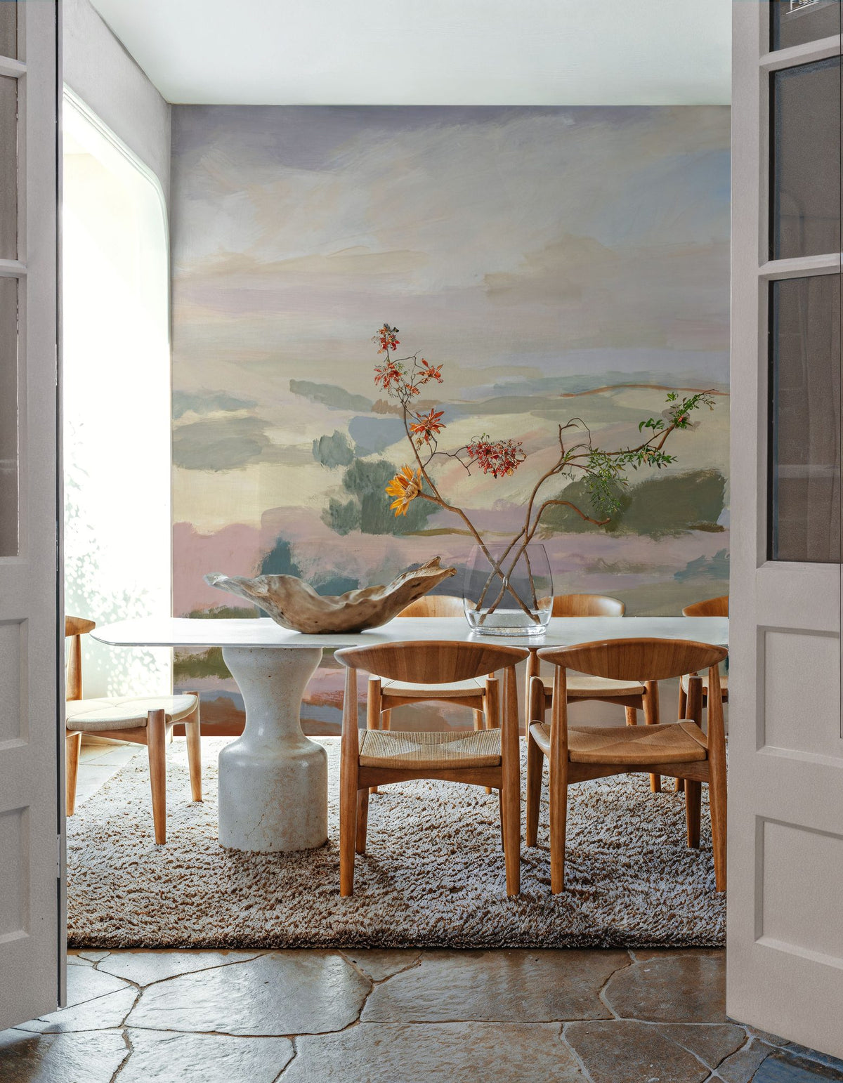 Spring Creek Canyon Mural Wallpaper - room preview 03