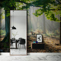 Mystical Forest Sunrays Mural Wallpaper - room preview 03
