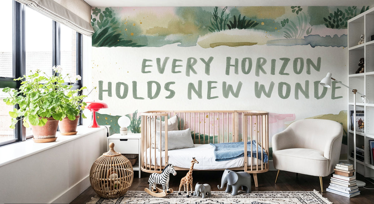 Midsummer Meadow III Mural Wallpaper - room preview 03