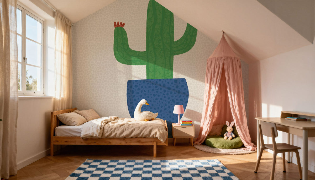 Potted Plant VI Mural Wallpaper - room preview 03