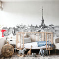 Paris Skyline III Mural Wallpaper - room preview 03