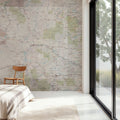Wyoming Detailed Map Mural Wallpaper - room preview 03