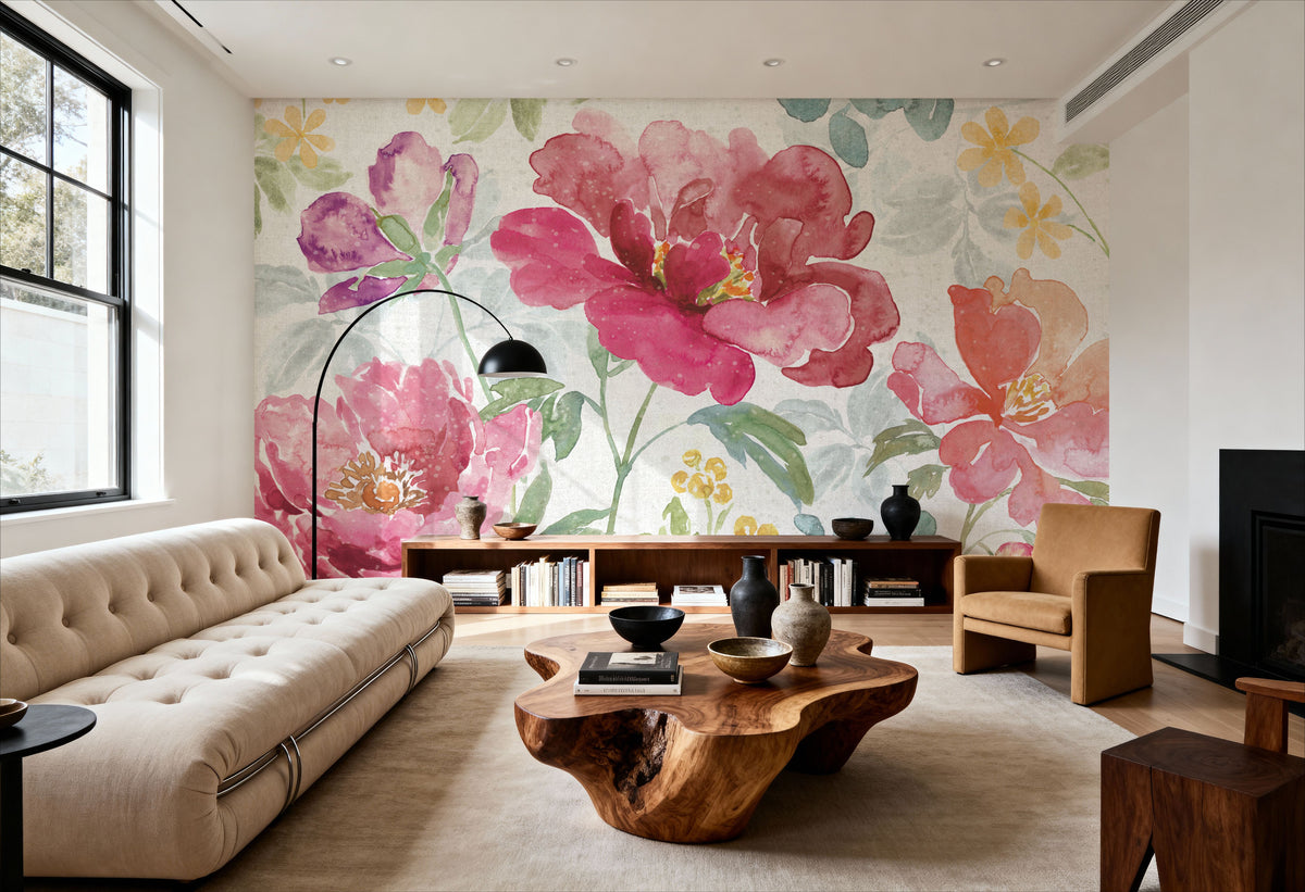 Springtime Bloom I Mural Wallpaper - room preview 03