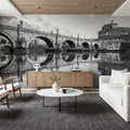 Eternal Bridge and Castel Mural Wallpaper - room preview 03