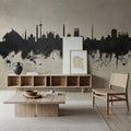 New Delhi India Skyline Mural Wallpaper - room preview 03