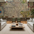 Old Map of France, 1570 Mural Wallpaper - room preview 03