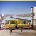 Winter Highway Mural Wallpaper - room preview 03